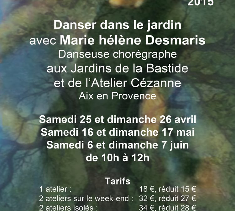 Ateliers « Danse Nature » – 6 & 7 juin 2015